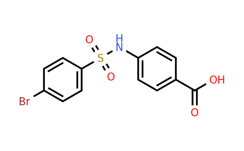 CAS 126145-99-1 | 4-(4-bromobenzenesulfonamido)benzoic acid