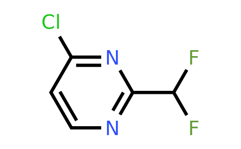 CAS 1261453-07-9 | 4-Chloro-2-(difluoromethyl)pyrimidine