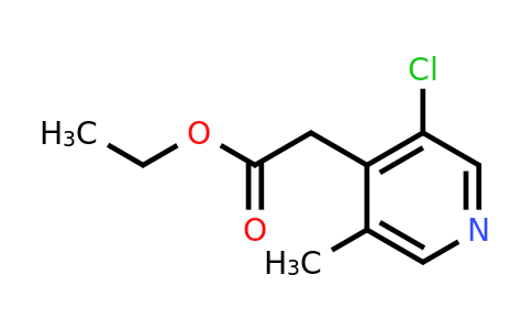 CAS 1261459-53-3 | 3-Chloro-5-methylpyridine-4-acetic acid ethyl ester