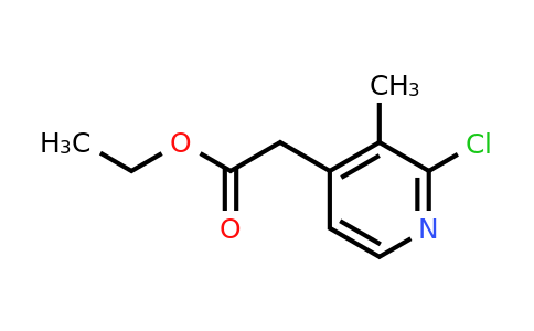 CAS 1261471-41-3 | 2-Chloro-3-methylpyridine-4-acetic acid ethyl ester