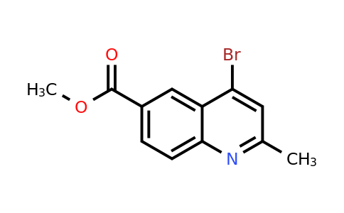 CAS 1261473-37-3 | Methyl 4-bromo-2-methylquinoline-6-carboxylate