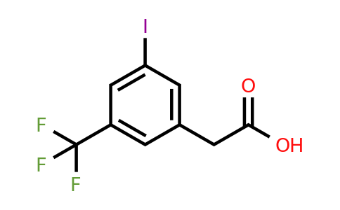 CAS 1261482-61-4 | 3-Iodo-5-(trifluoromethyl)phenylacetic acid