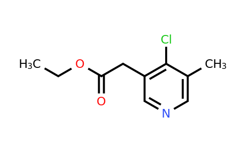 CAS 1261489-46-6 | 4-Chloro-5-methylpyridine-3-acetic acid ethyl ester