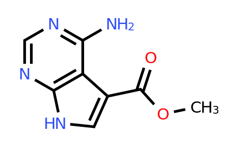 CAS 126149-77-7 | methyl 4-amino-7H-pyrrolo[2,3-d]pyrimidine-5-carboxylate