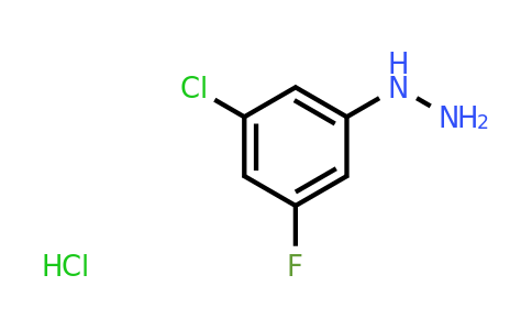 CAS 1261497-58-8 | (3-chloro-5-fluorophenyl)hydrazine hydrochloride