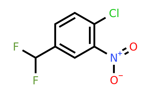CAS 1261525-17-0 | 1-chloro-4-(difluoromethyl)-2-nitrobenzene