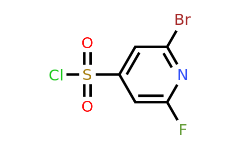 CAS 1261536-30-4 | 2-Bromo-6-fluoropyridine-4-sulfonyl chloride