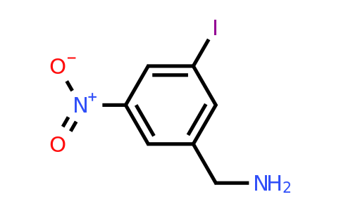 CAS 1261555-06-9 | (3-Iodo-5-nitrophenyl)methanamine