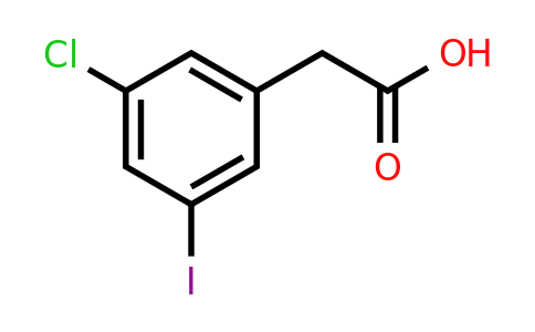 CAS 1261557-41-8 | (3-Chloro-5-iodophenyl)acetic acid