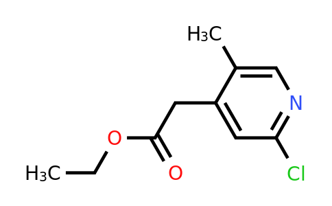 CAS 1261564-08-2 | 2-Chloro-5-methylpyridine-4-acetic acid ethyl ester