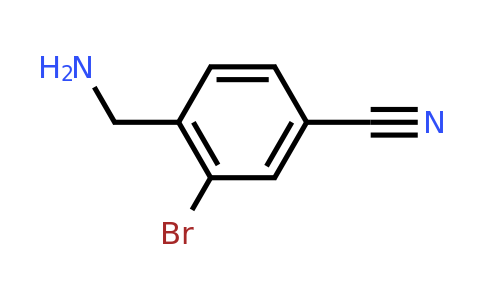 CAS 1261568-80-2 | 4-(Aminomethyl)-3-bromobenzonitrile