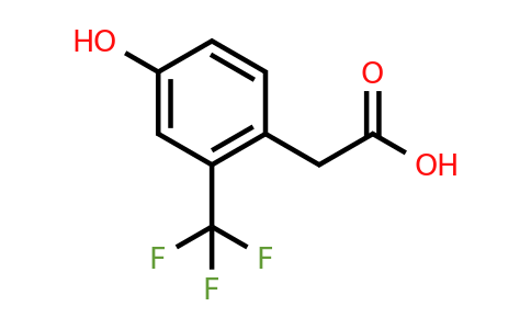 CAS 1261569-12-3 | 2-(4-Hydroxy-2-(trifluoromethyl)phenyl)acetic acid