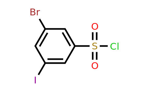 CAS 1261570-96-0 | 3-Bromo-5-iodobenzenesulfonyl chloride