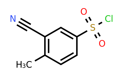 CAS 1261582-58-4 | 3-cyano-4-methylbenzenesulfonyl chloride