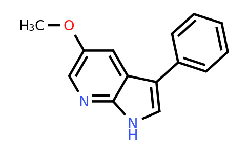 CAS 1261594-85-7 | 5-methoxy-3-phenyl-1H-pyrrolo[2,3-b]pyridine