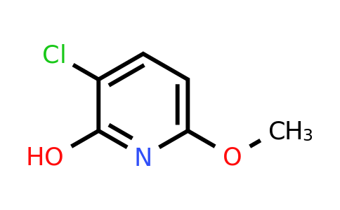 CAS 1261598-78-0 | 3-Chloro-6-methoxypyridin-2-ol