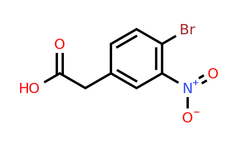CAS 1261603-30-8 | 2-(4-Bromo-3-nitrophenyl)acetic acid