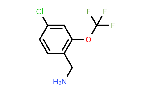 CAS 1261605-72-4 | (4-Chloro-2-(trifluoromethoxy)phenyl)methanamine