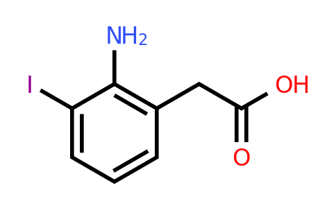 CAS 1261610-15-4 | 2-(2-Amino-3-iodophenyl)acetic acid