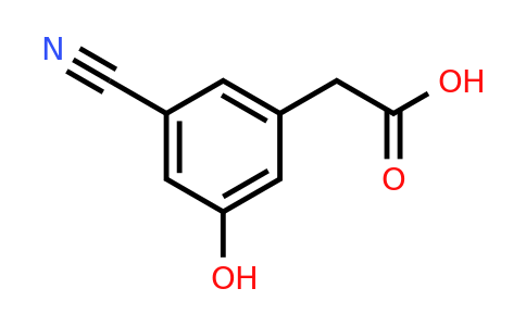 CAS 1261618-44-3 | (3-Cyano-5-hydroxyphenyl)acetic acid