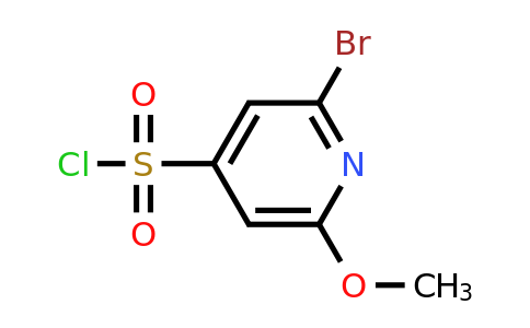 CAS 1261625-45-9 | 2-Bromo-6-methoxypyridine-4-sulfonyl chloride