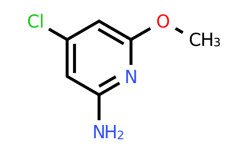 CAS 1261628-71-0 | 4-chloro-6-methoxypyridin-2-amine