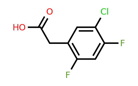 CAS 1261632-58-9 | 2-(5-Chloro-2,4-difluorophenyl)acetic acid