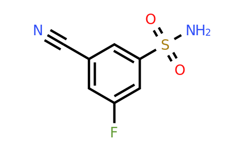 CAS 1261644-44-3 | 3-cyano-5-fluorobenzene-1-sulfonamide