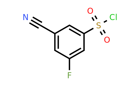 CAS 1261644-49-8 | 3-Cyano-5-fluorobenzenesulfonyl chloride