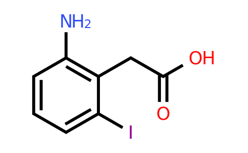 CAS 1261646-08-5 | 2-(2-Amino-6-iodophenyl)acetic acid