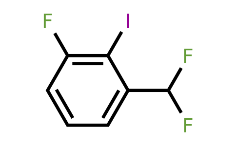 CAS 1261647-51-1 | 1-fluoro-3-(difluoromethyl)-2-iodobenzene
