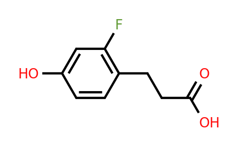 CAS 1261674-98-9 | 3-(2-Fluoro-4-hydroxy-phenyl)-propionic acid