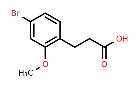 CAS 1261675-06-2 | 3-(4-bromo-2-methoxyphenyl)propanoic acid