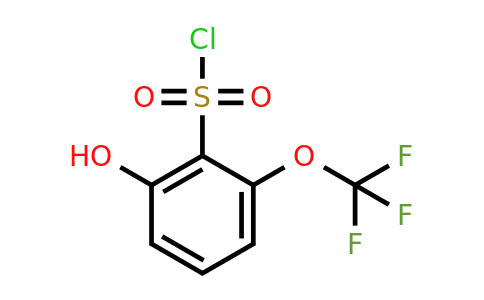 CAS 1261679-48-4 | 2-Hydroxy-6-(trifluoromethoxy)benzene-1-sulfonyl chloride
