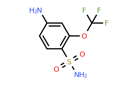 CAS 1261724-58-6 | 4-Amino-2-(Trifluoromethoxy)Benzenesulfonamide