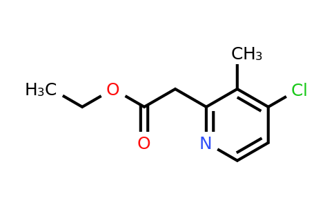 CAS 1261729-18-3 | 4-Chloro-3-methylpyridine-2-acetic acid ethyl ester
