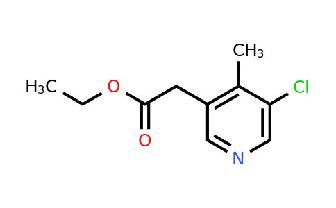 CAS 1261729-24-1 | 5-Chloro-4-methylpyridine-3-acetic acid ethyl ester
