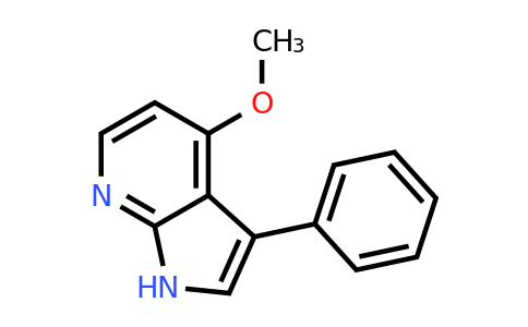 CAS 1261731-23-0 | 4-methoxy-3-phenyl-1H-pyrrolo[2,3-b]pyridine