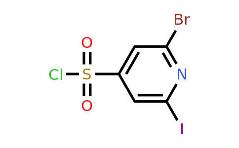 CAS 1261733-45-2 | 2-Bromo-6-iodopyridine-4-sulfonyl chloride