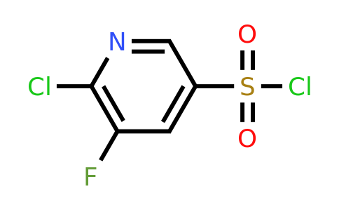 CAS 1261737-06-7 | 6-Chloro-5-fluoropyridine-3-sulfonyl chloride