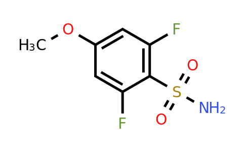 CAS 1261738-62-8 | 2,6-Difluoro-4-methoxybenzenesulfonamide
