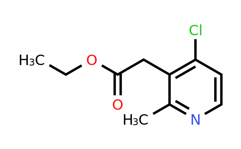 CAS 1261739-09-6 | 4-Chloro-2-methylpyridine-3-acetic acid ethyl ester