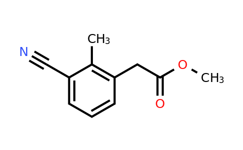 CAS 1261746-01-3 | methyl 2-(3-cyano-2-methylphenyl)acetate