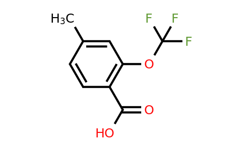 CAS 1261747-62-9 | 4-Methyl-2-(trifluoromethoxy)benzoic acid