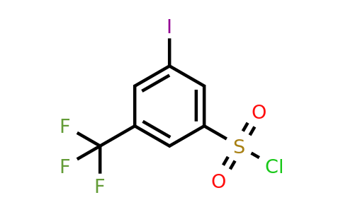 CAS 1261748-07-5 | 3-Iodo-5-(trifluoromethyl)benzenesulfonyl chloride