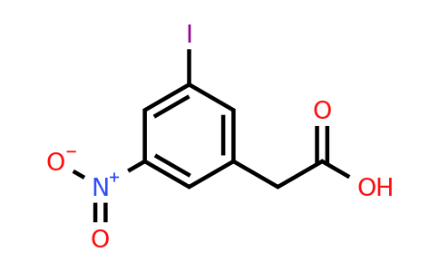 CAS 1261761-74-3 | (3-Iodo-5-nitrophenyl)acetic acid