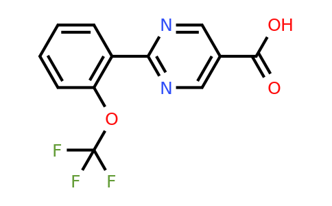 CAS 1261765-94-9 | 2-(2-(Trifluoromethoxy)phenyl)pyrimidine-5-carboxylic acid