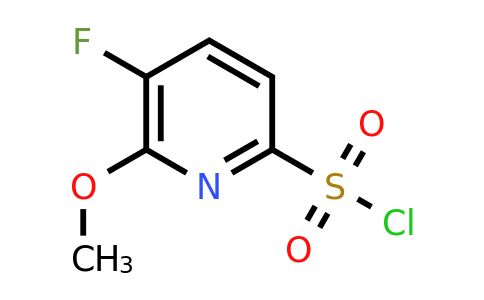 CAS 1261783-55-4 | 5-fluoro-6-methoxypyridine-2-sulfonyl chloride