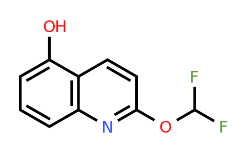 CAS 1261787-21-6 | 2-(Difluoromethoxy)quinolin-5-ol