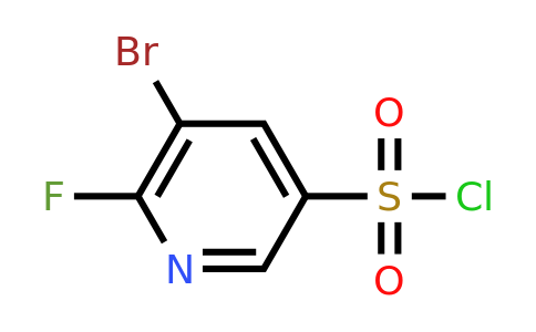 CAS 1261801-69-7 | 5-bromo-6-fluoropyridine-3-sulfonyl chloride